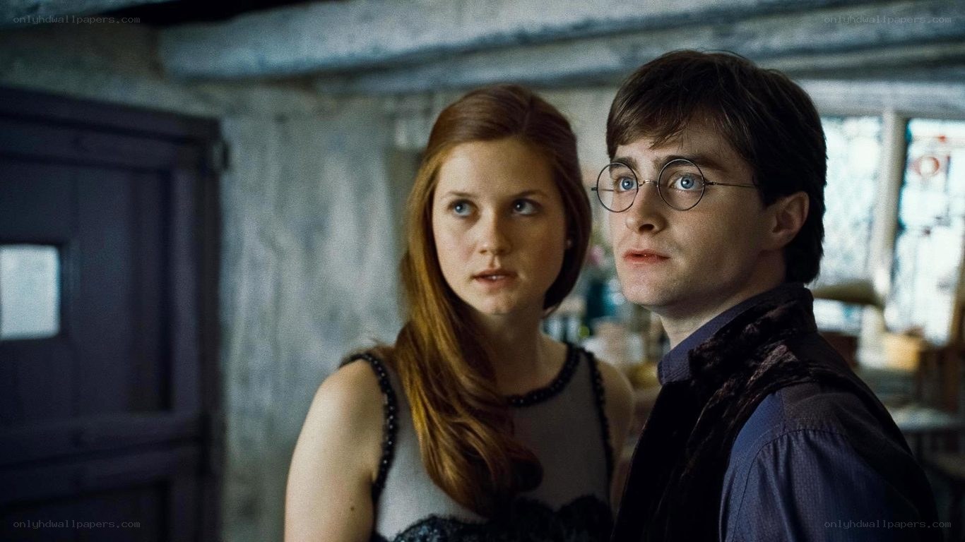 Harry and Ginny in a room