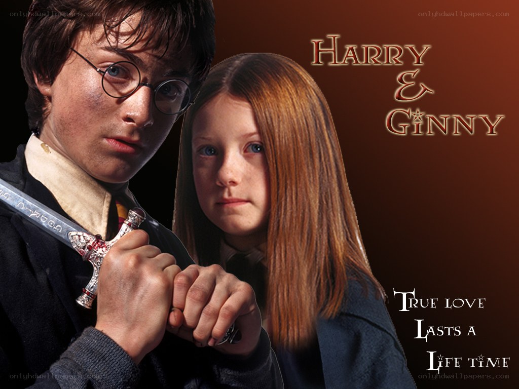 Harry and Ginny together