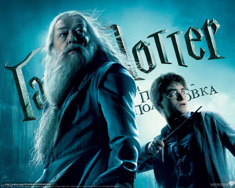 Harry Potter and Dumbledore — Blue, Dramatic