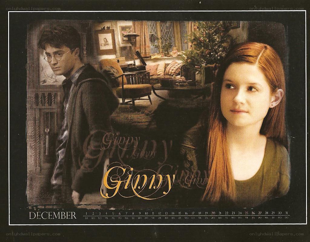 Harry Potter and Ginny calendar