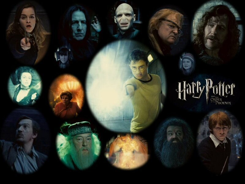 Harry Potter and the Order of the Phoenix collage