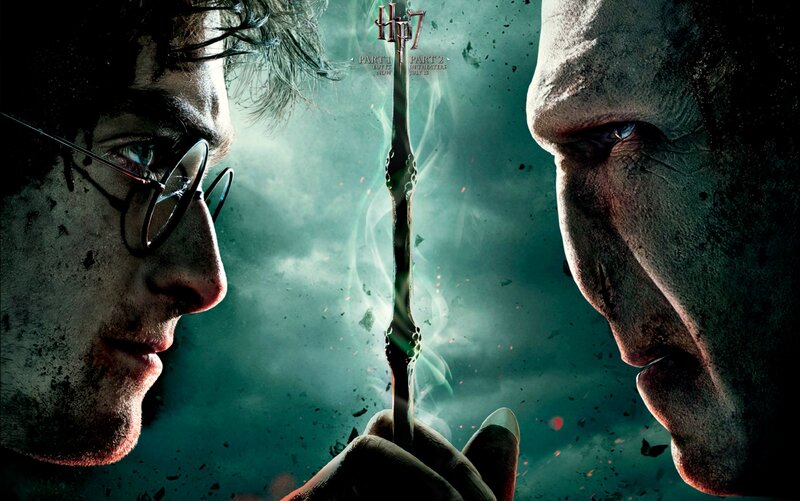 Harry Potter and Voldemort — Green