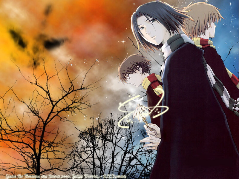 Harry Potter anime art