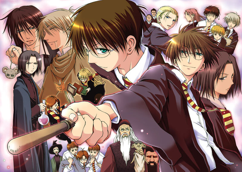 Harry Potter anime cast