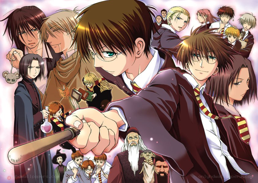 Harry Potter anime cast