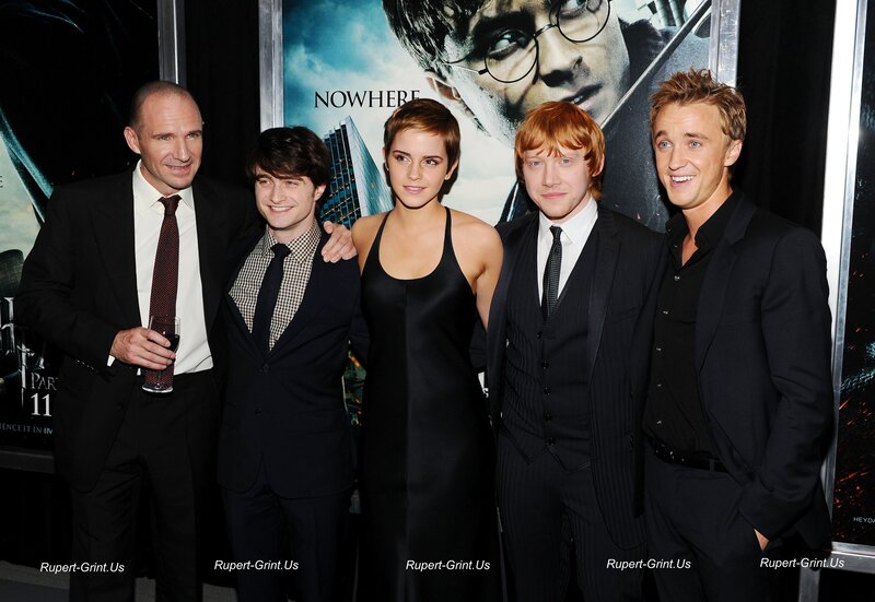Harry Potter cast at premiere