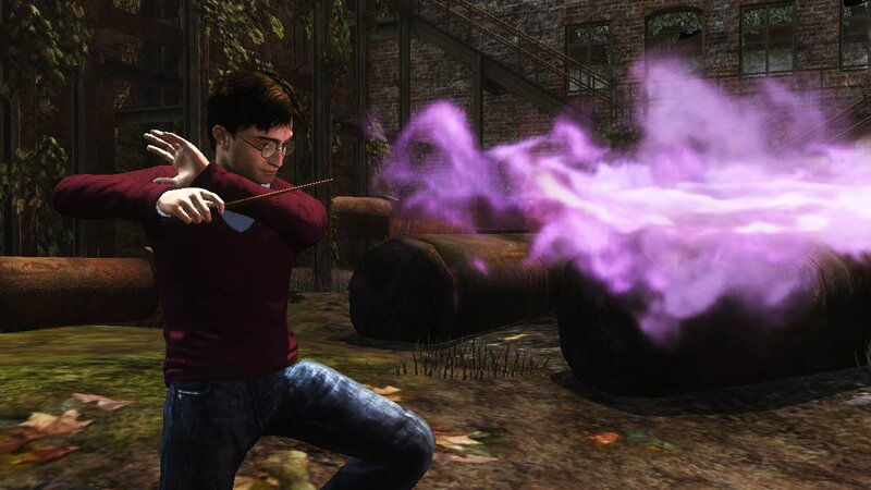 Harry Potter Casting Spell — Purple