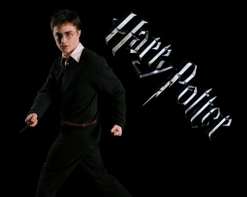 Harry Potter Character — Black, Dramatic, Photograph
