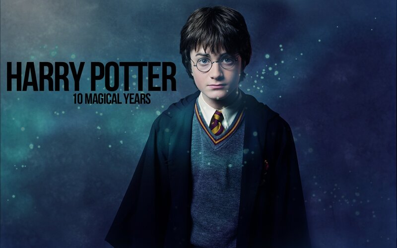 Harry Potter Character — Blue, Dramatic, Photograph, Glasses, Hogwarts Uniform