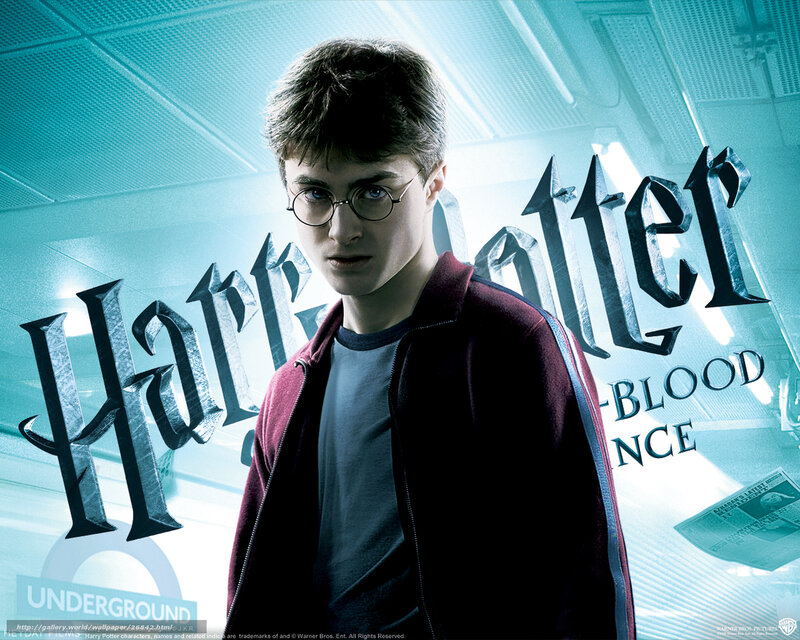 Harry Potter Character — Blue, Dramatic, Photograph, Glasses