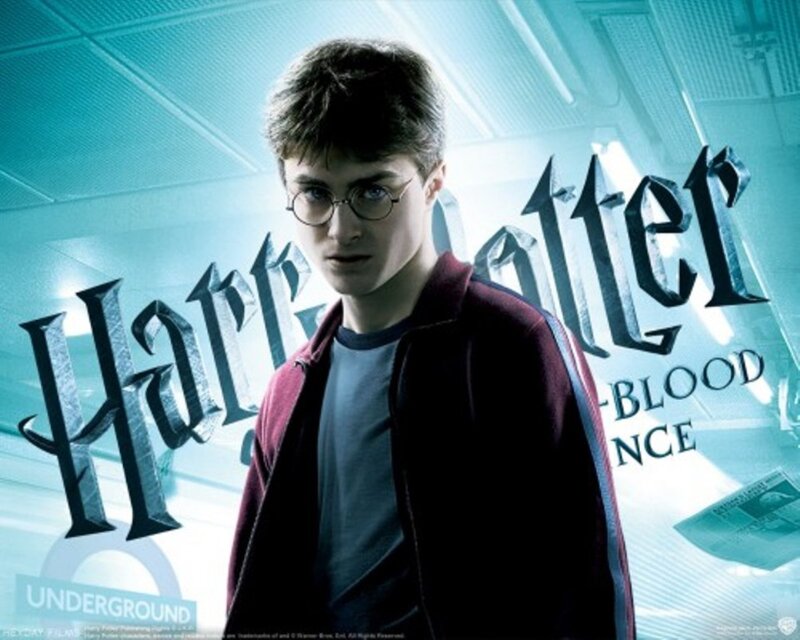 Harry Potter Character — Blue, Dramatic, Photograph