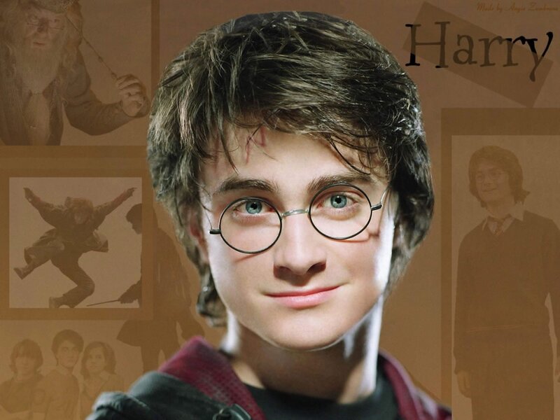 Harry Potter Character — Brown, Neutral, Photograph