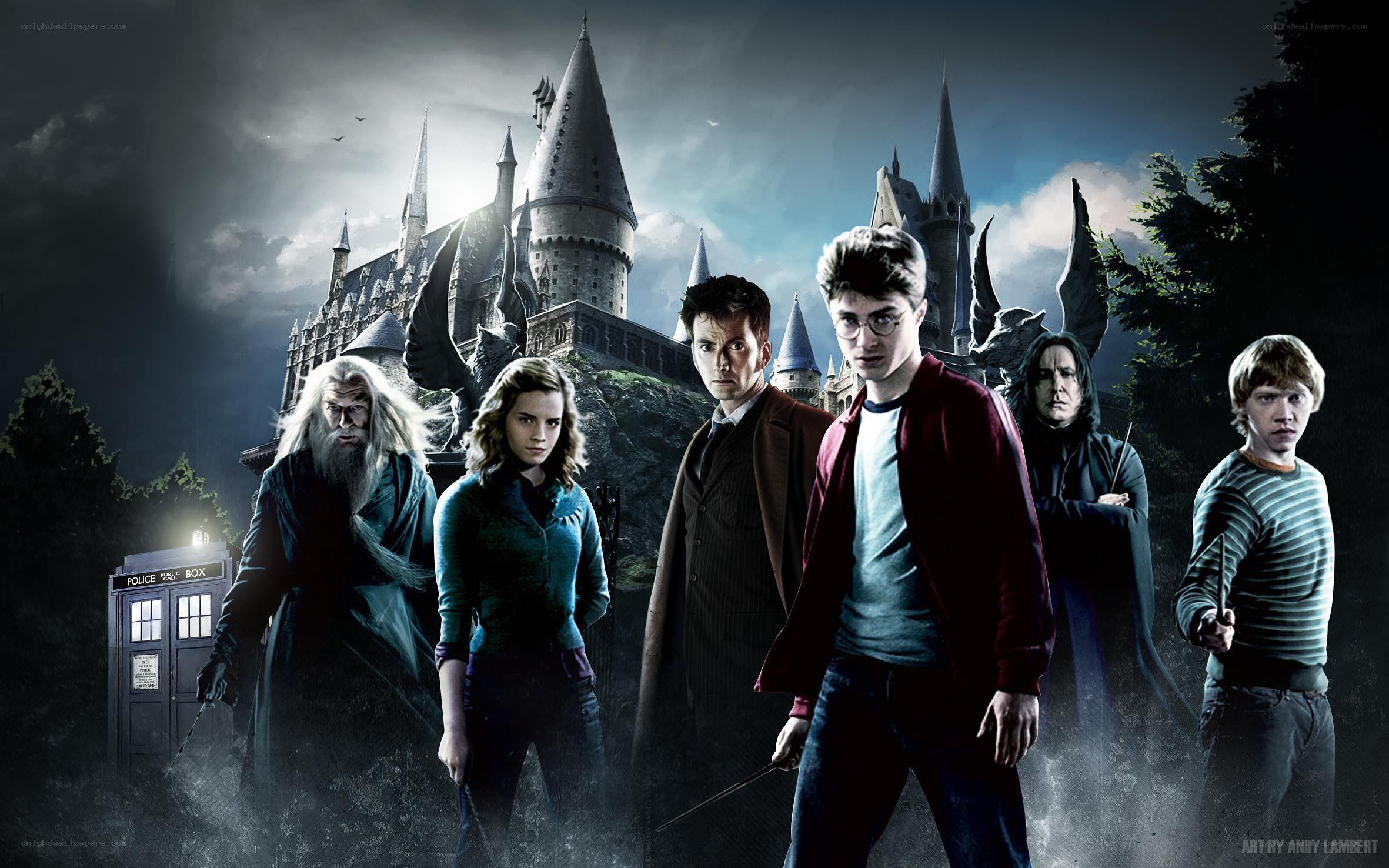 Harry Potter characters at Hogwarts