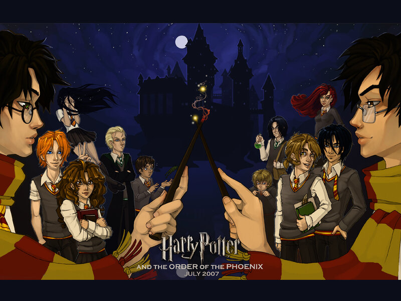 Harry Potter Characters — Blue