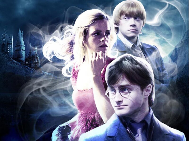 Harry Potter characters collage
