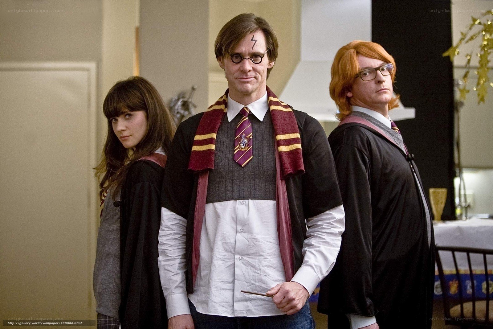 Harry Potter characters in costume