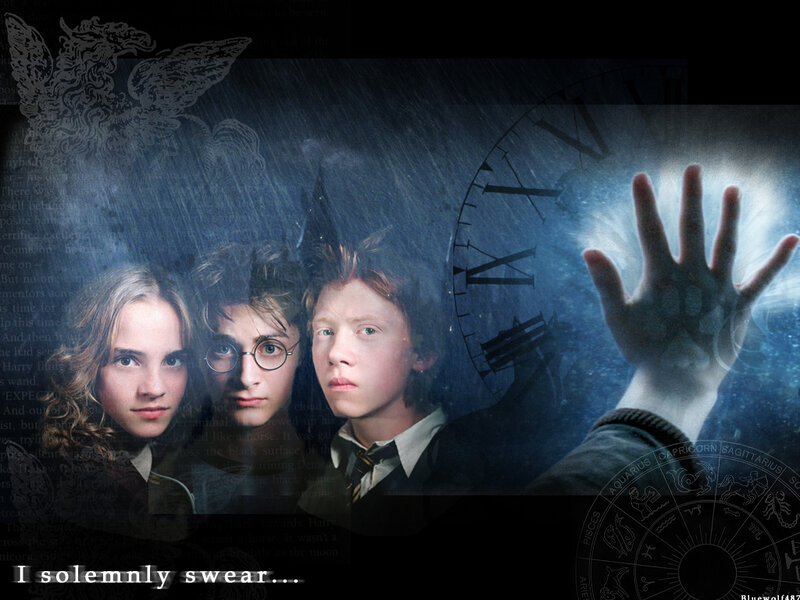 Harry Potter characters with time-turner