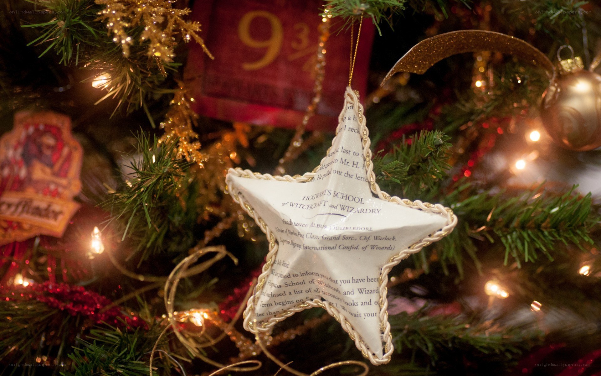 Harry Potter Christmas ornament