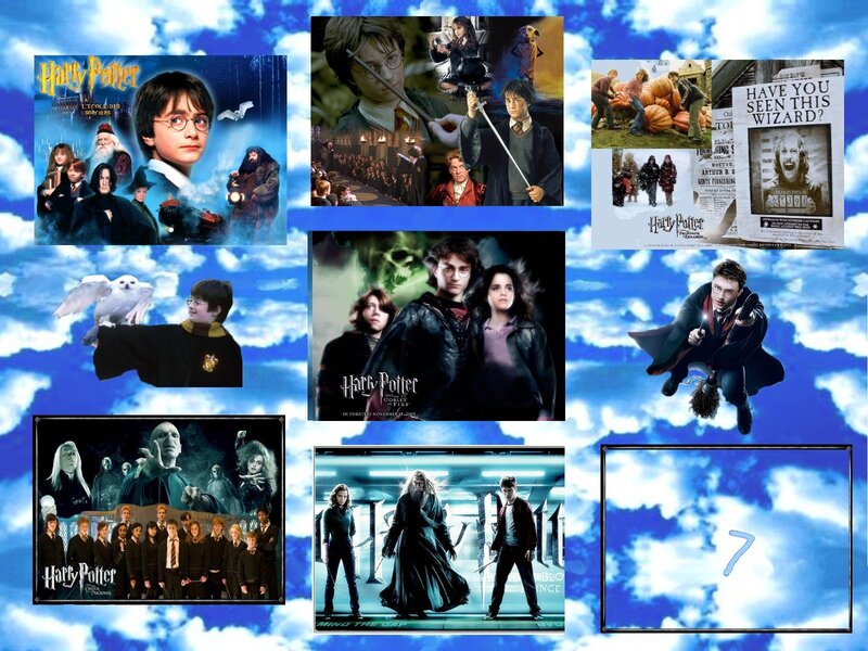 Harry Potter collage