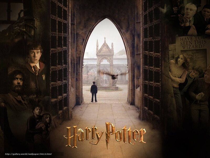 Harry Potter collage wallpaper