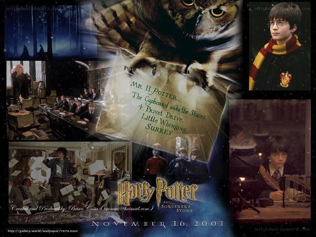 Harry Potter collage