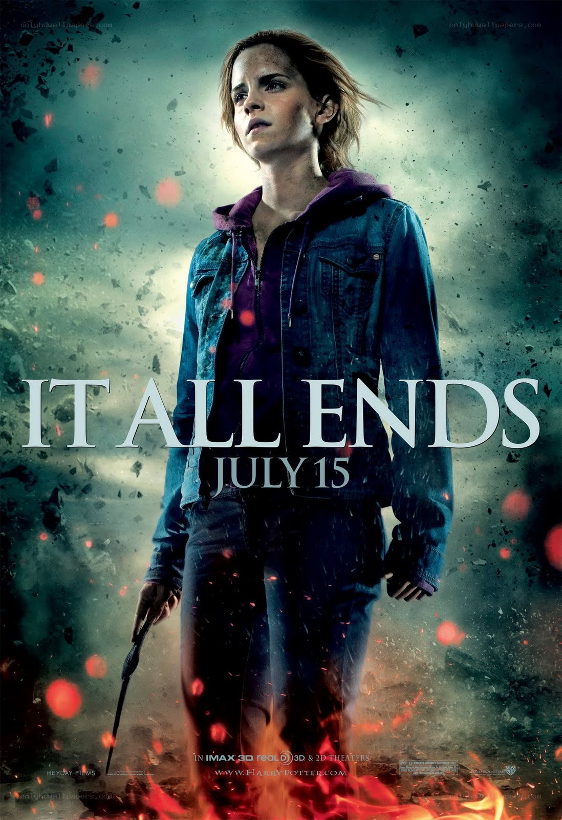 Harry Potter final battle poster