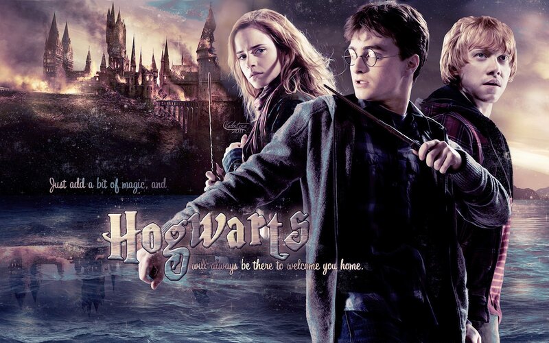 Harry Potter Hogwarts poster