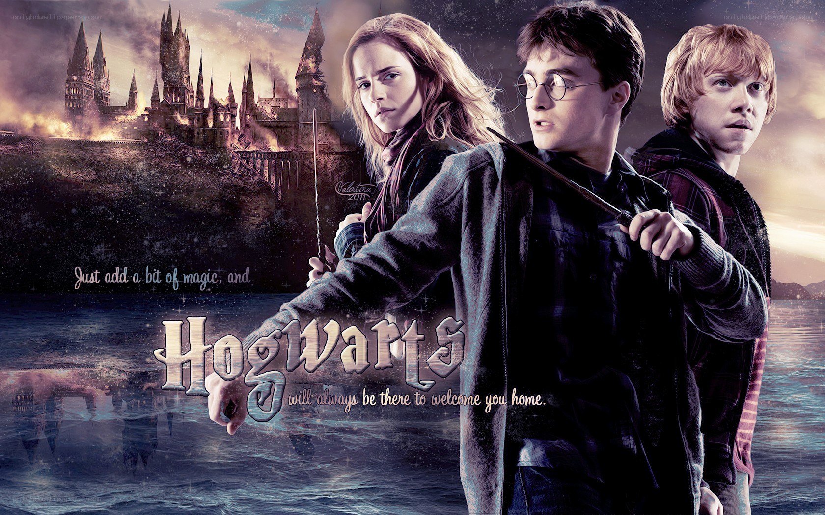 Harry Potter Hogwarts poster