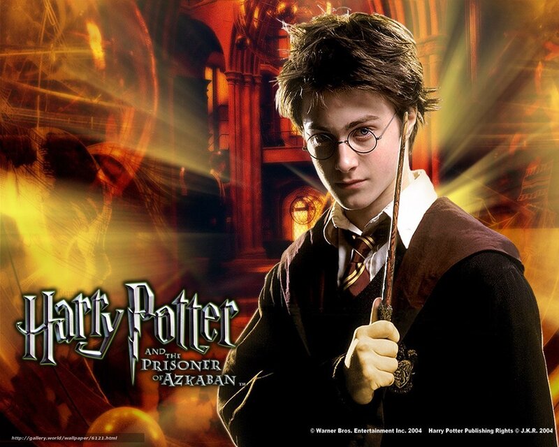 Harry Potter Holding Wand — Brown