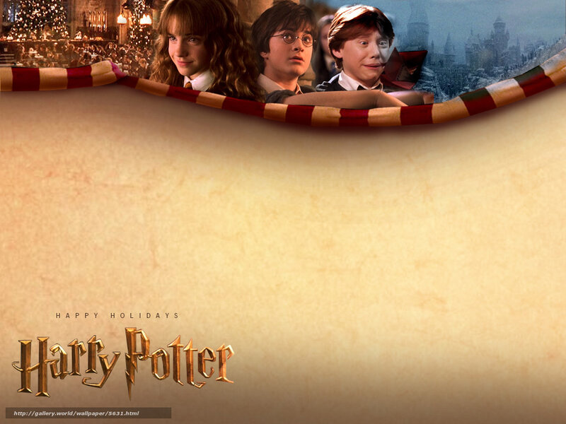 Harry Potter holiday wallpaper