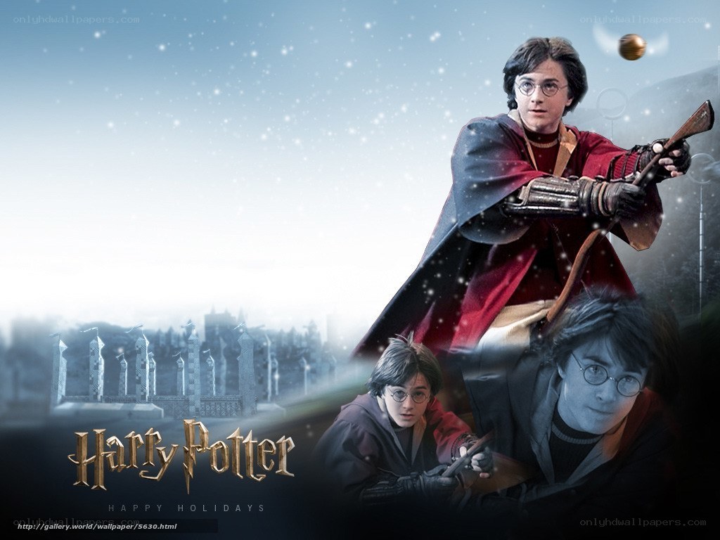Harry Potter holiday wallpaper