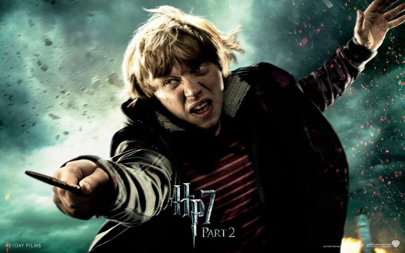 Harry Potter in action