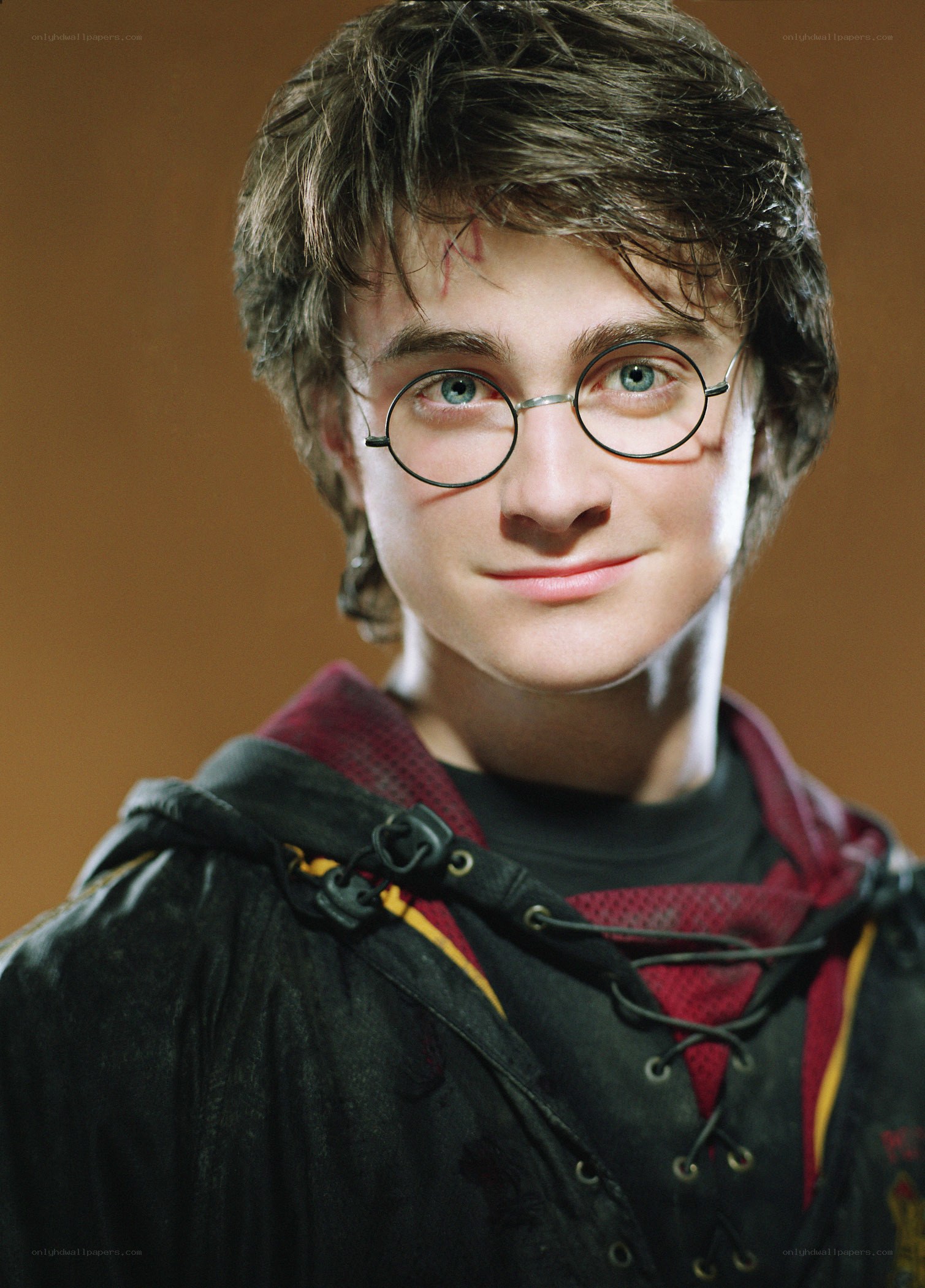 Harry Potter in Hogwarts attire