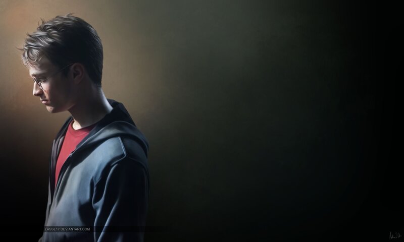 Harry Potter in profile