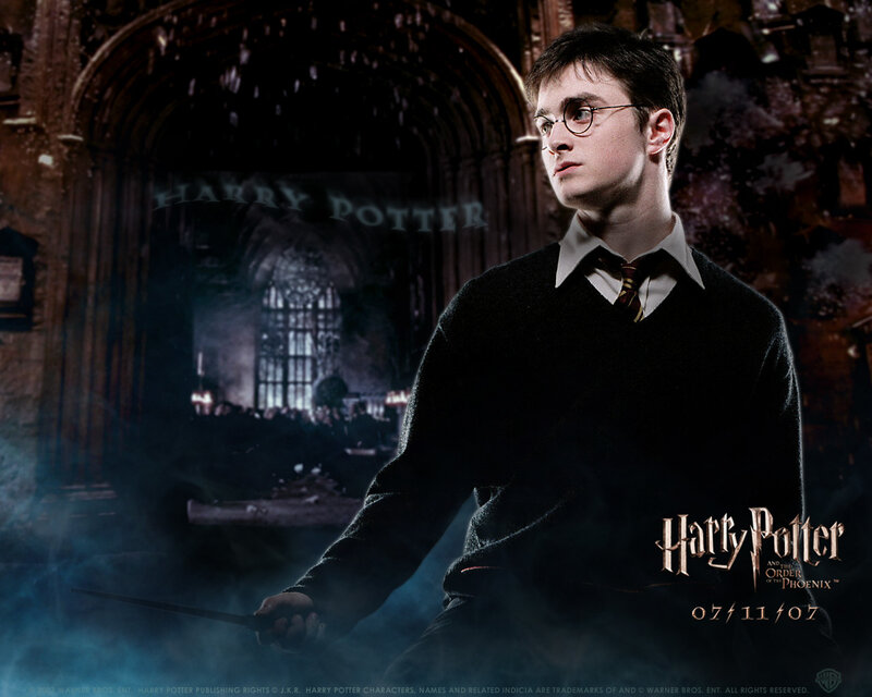 Harry Potter in the Great Hall