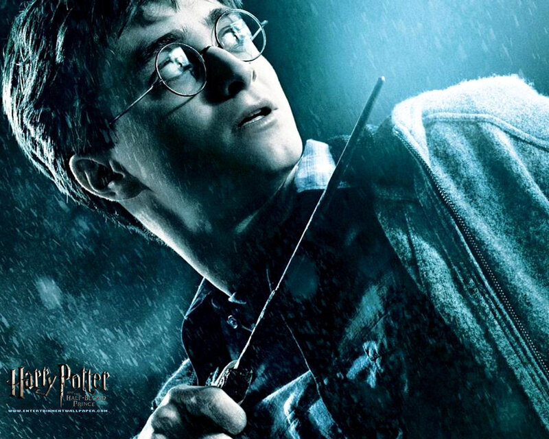 Harry Potter in the rain
