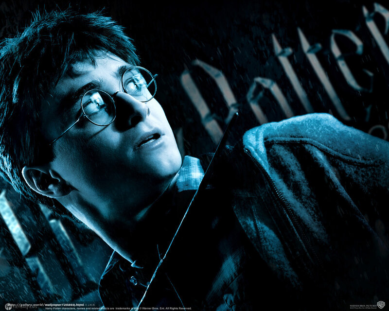 Harry Potter in the rain