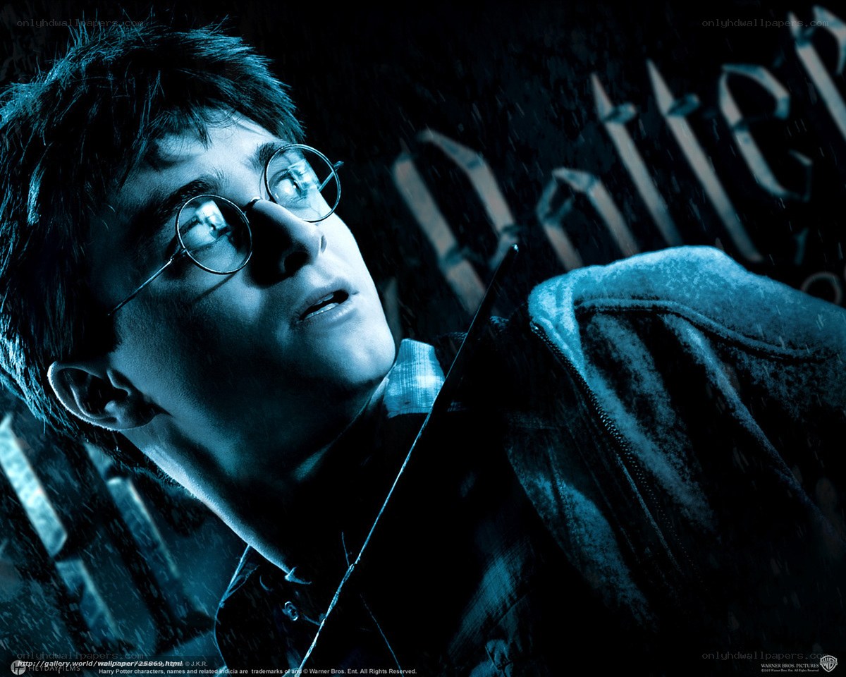 Harry Potter in the rain