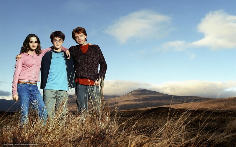 Harry Potter trio in the Highlands