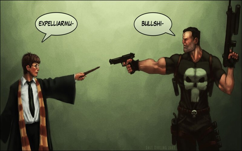 Harry Potter vs Punisher