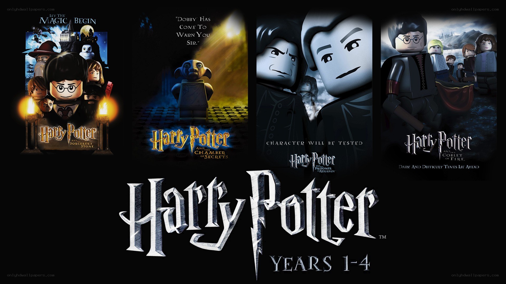 Harry Potter Years 1-4