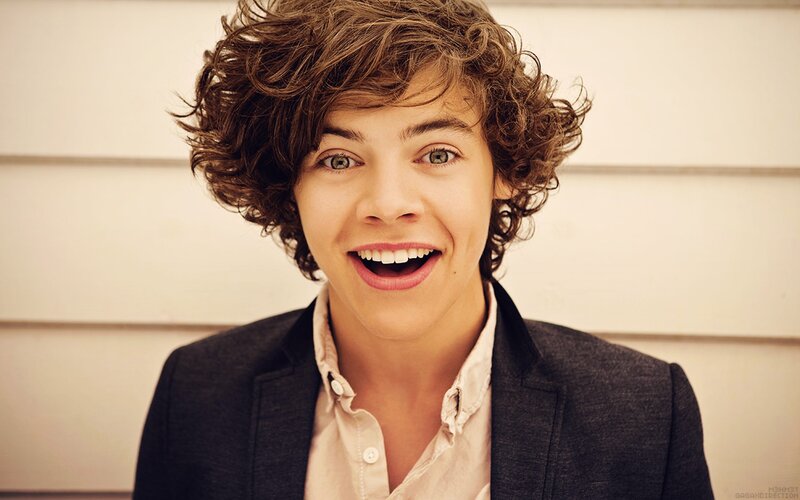 Harry Styles smiling portrait