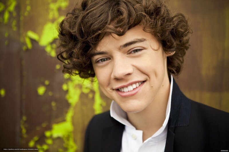 Harry Styles smiling portrait