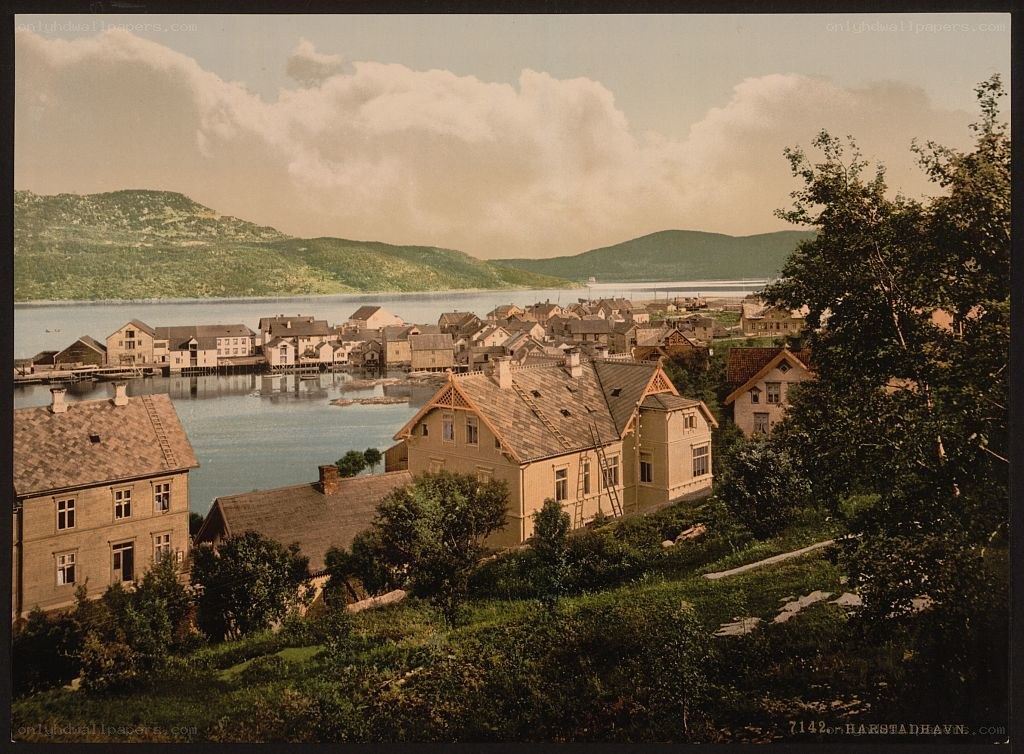 Harstad town view