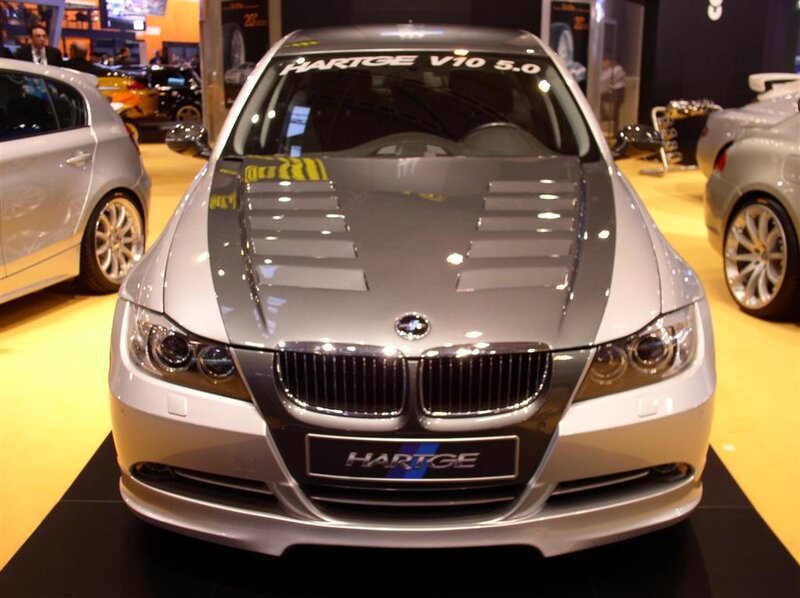 Hartge BMW 3-Series at auto show