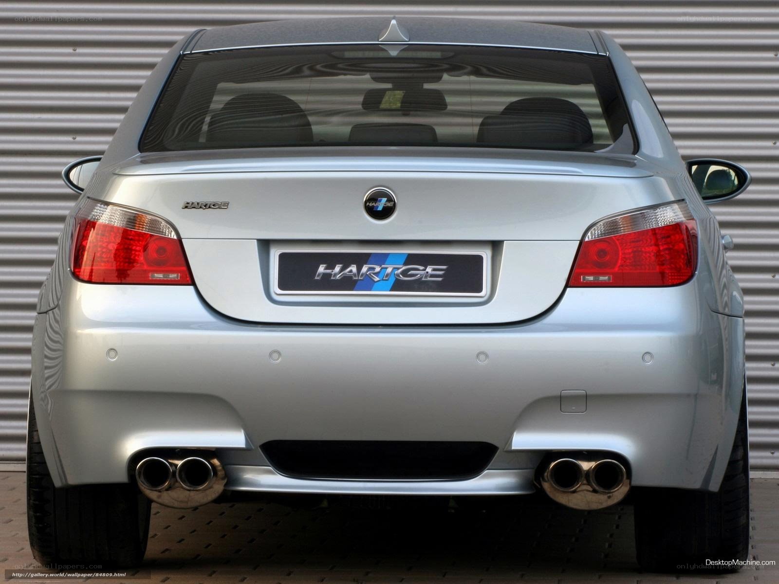 Hartge BMW M5 rear view