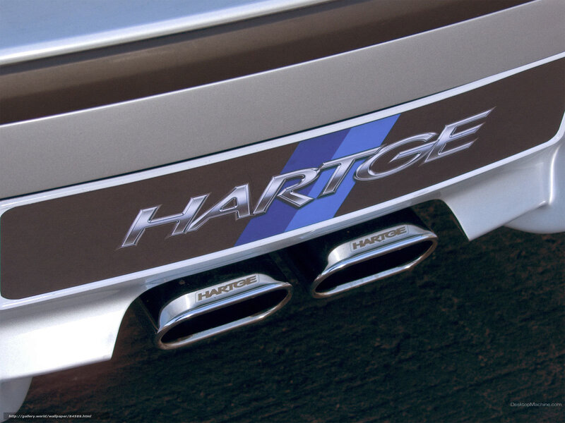 Hartge exhaust badge