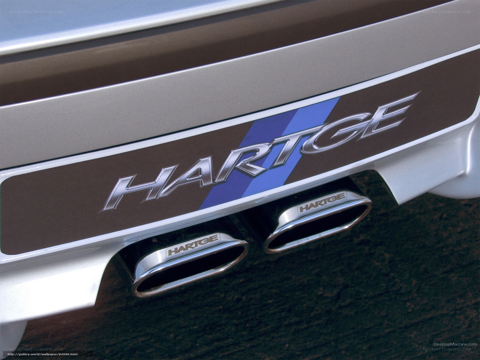 Hartge exhaust badge