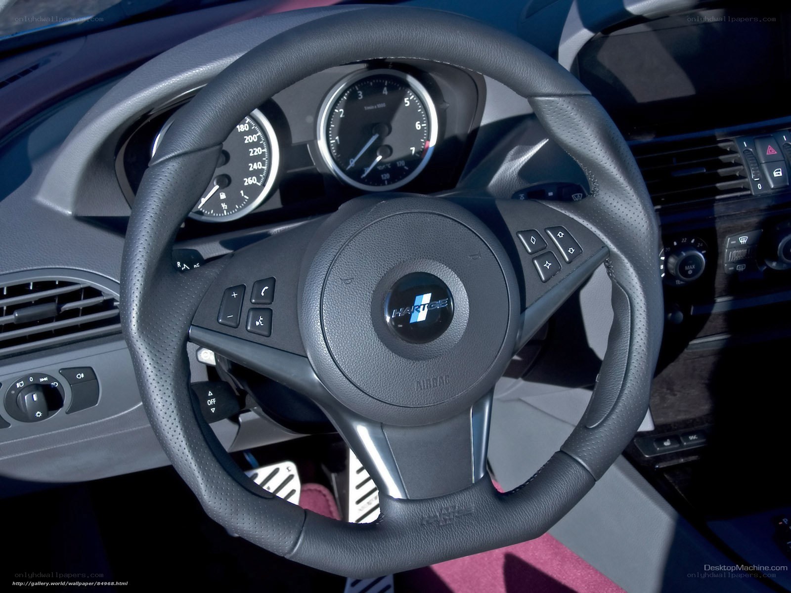 Hartge steering wheel interior