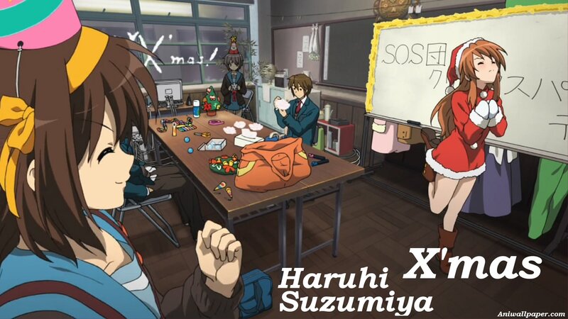 Haruhi Christmas scene